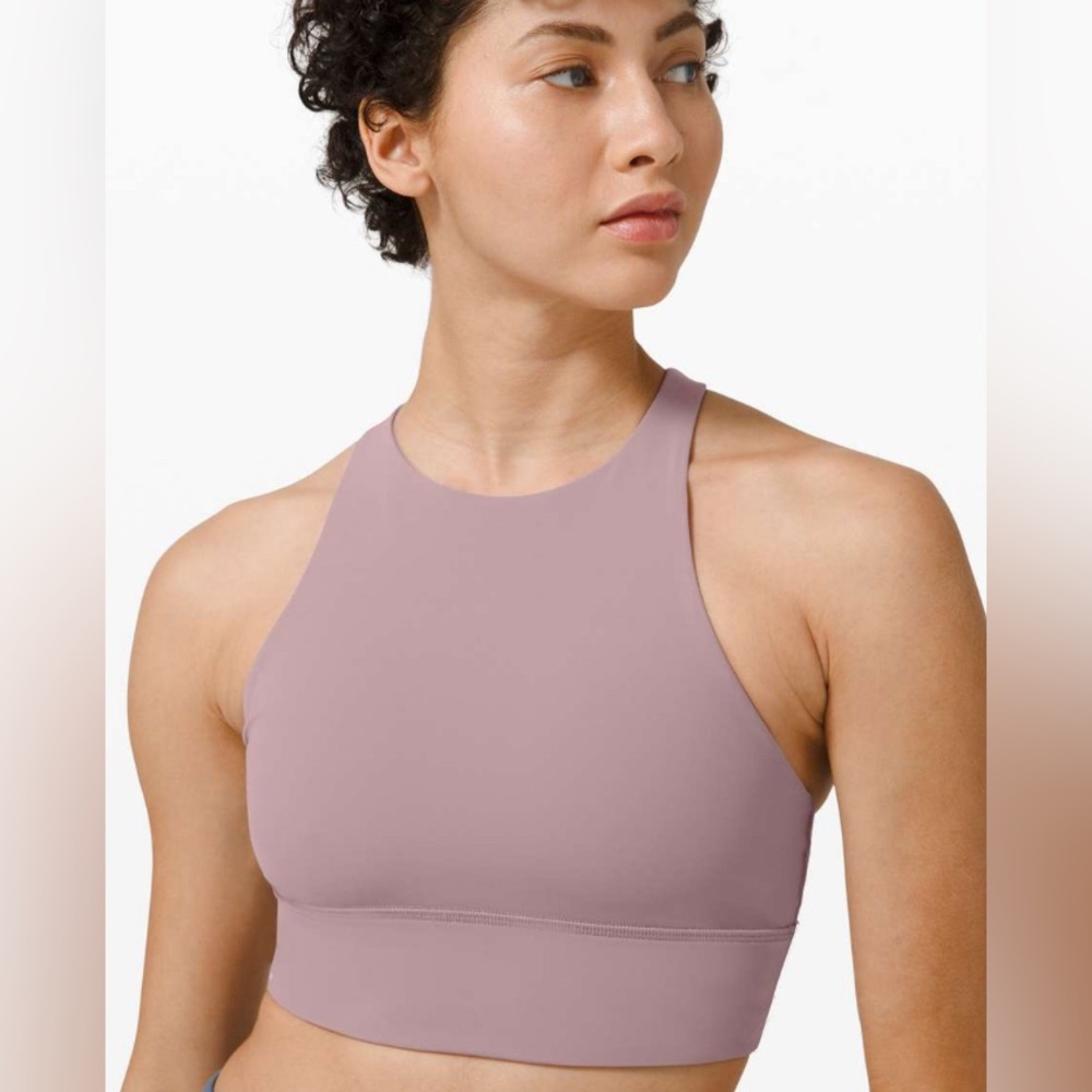 Lululemon Energy High-Neck Longline Tough bra - size 10